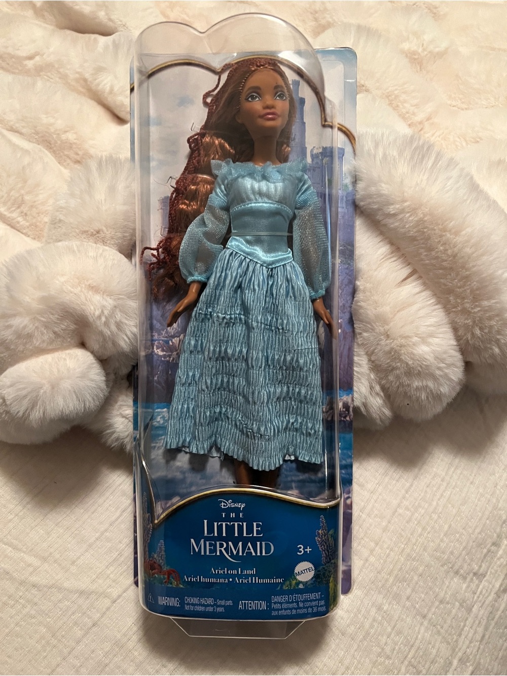 Disney Ariel On Land Doll in Light Blue Dress